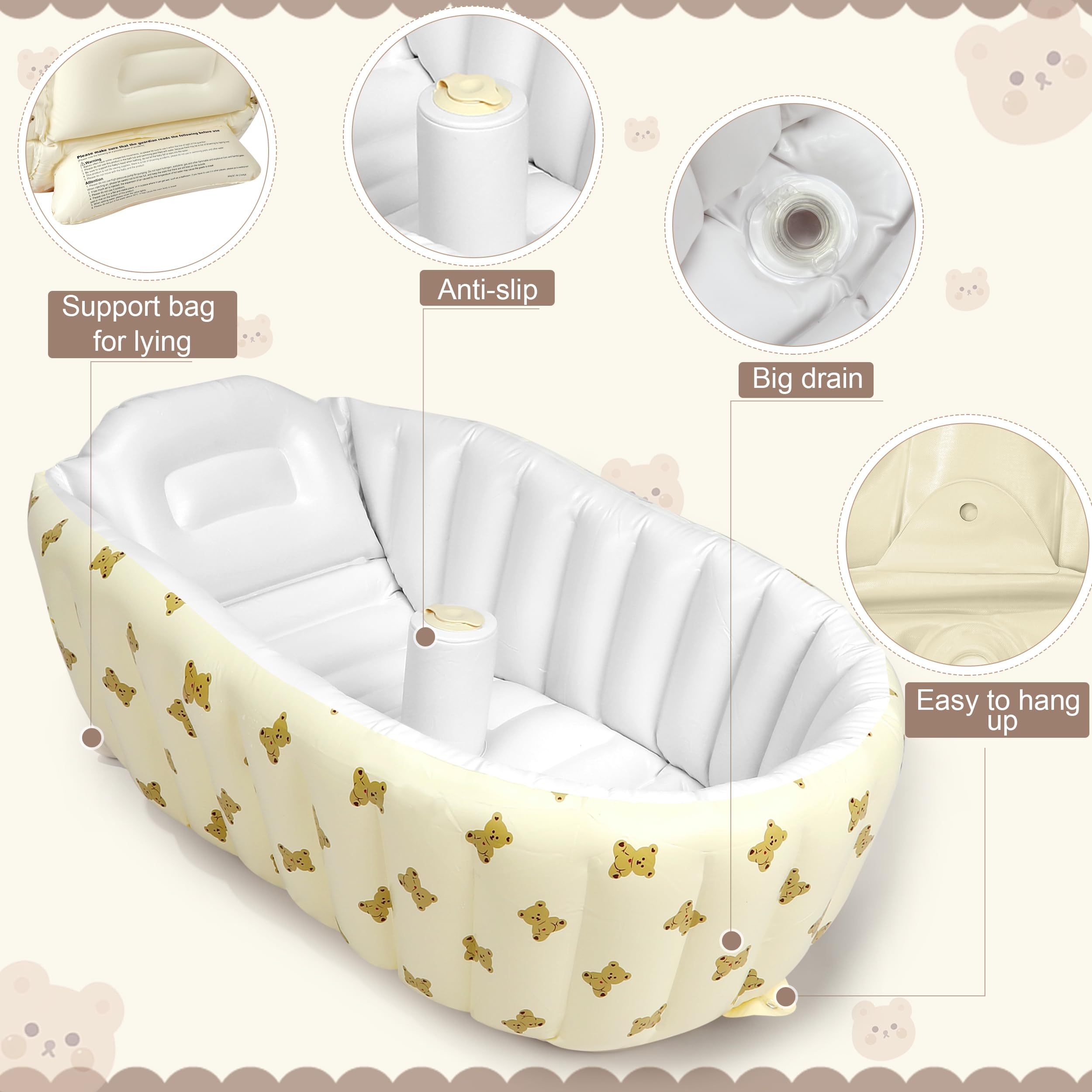 Newborn to Toddler Bath Tub