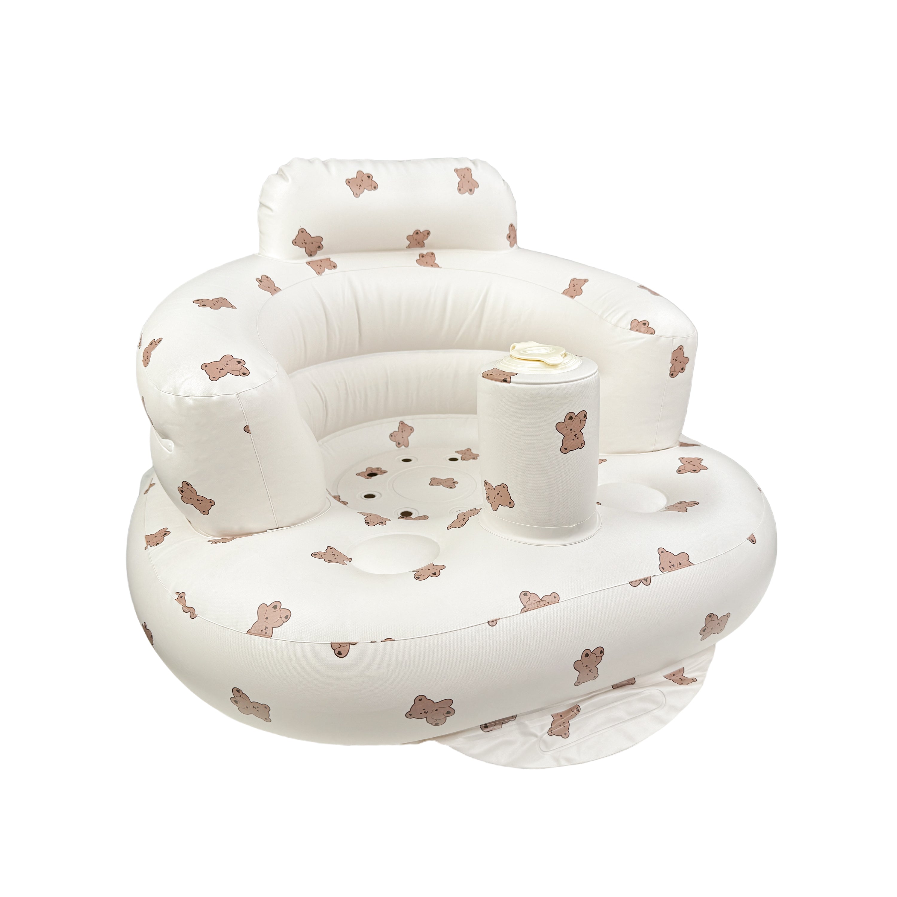 Inflatable Baby Seat with Built-in Pump