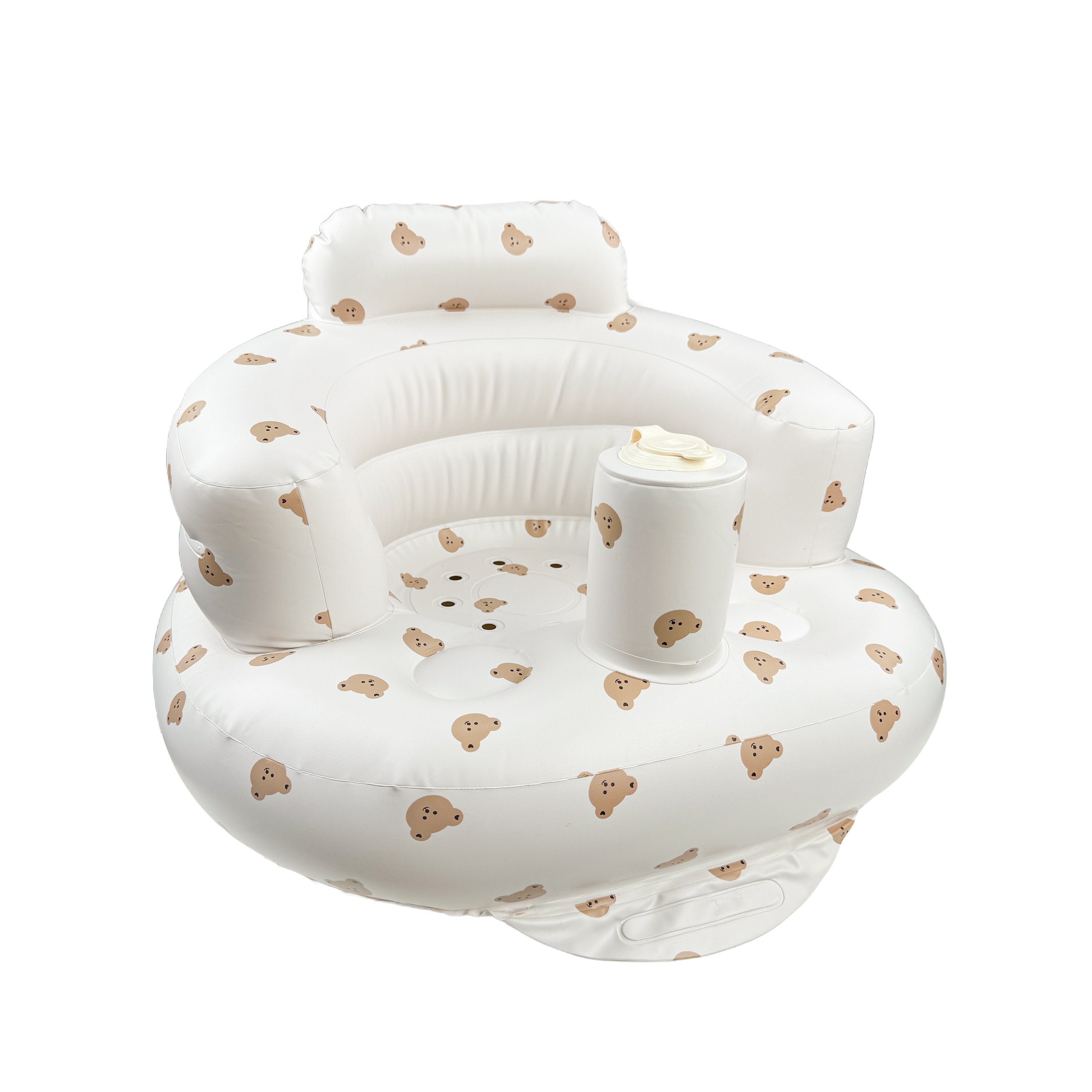 Inflatable Baby Seat with Built-in Pump